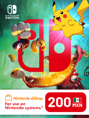 Nintendo eShop Card 200 MXN