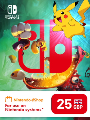 Nintendo eShop Card 25 GBP