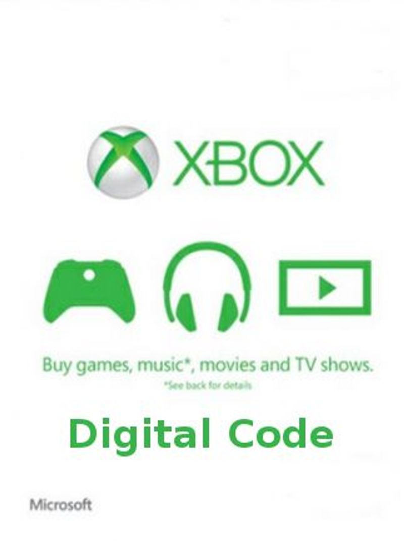 XBOX Live Gift Card 50 USD