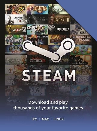 Steam Gift Card 200 BRL