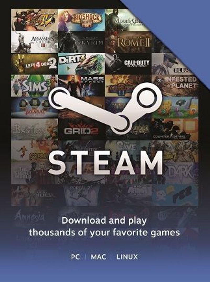 Steam Gift Card 200 BRL