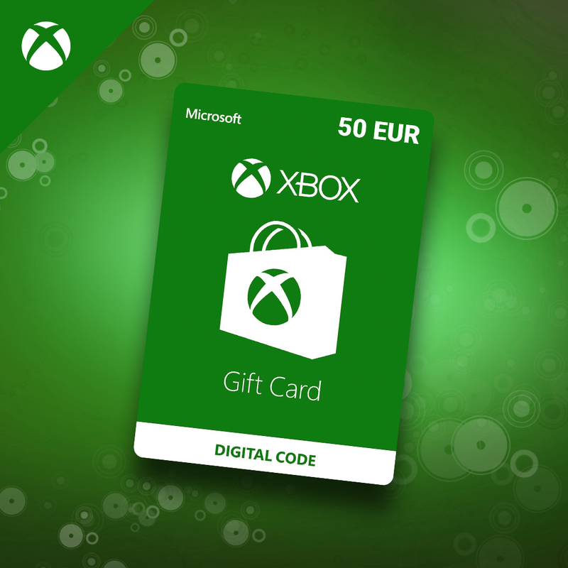 XBOX Live Gift Card 50 EUR