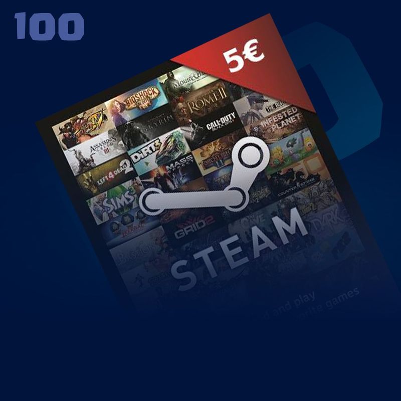 Steam Gift Card 5 EUR