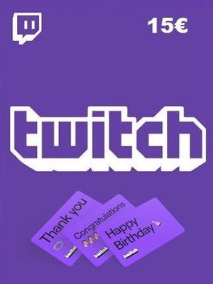 Twitch Gift Card 15 EUR