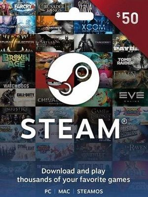 Steam Gift Card 50 USD