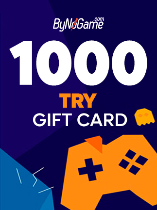 Bynogame.com Gift Card 1000 TRY